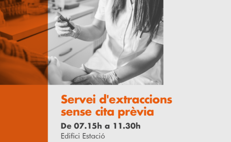 Nuevo servicio de extracciones sin cita previa para adultos en Àptima Centre Clínic Terrassa