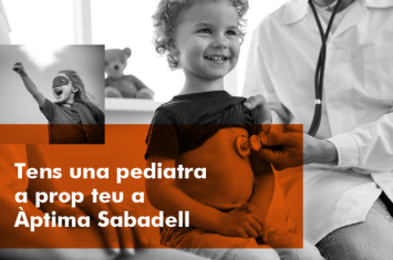 Áptima Centro Clínico Sabadell relanza el servicio de Pediatría