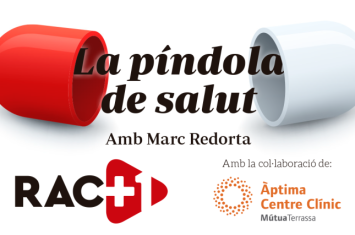 'Comer bueno, comer bien, comer sano', título de la próxima Píldora de Salud de Áptima Centre Clínic y RAC 1